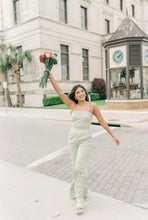 Load image into Gallery viewer, Strapless Utility Jumpsuit - Green
